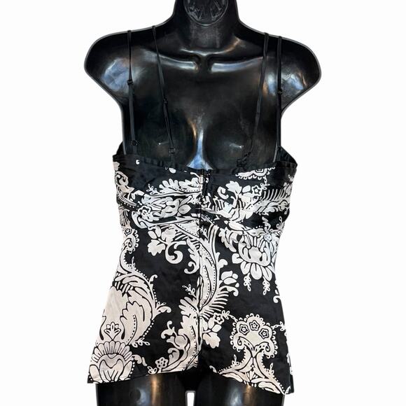 VINTAGE Y2K SILK SATIN CAMI BLOUSE TOP BY MARCIANO BOHO FAIRY WHIMSIGOTH RETRO S - Picture 3 of 5